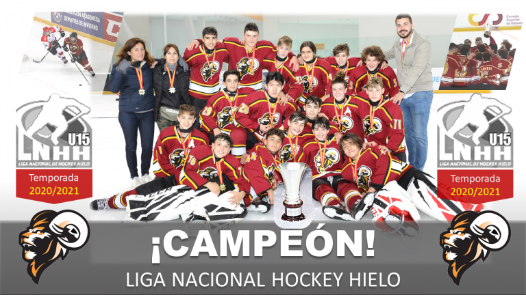 Lee más sobre el artículo Campeones de Liga Nacional Hockey Hielo U15