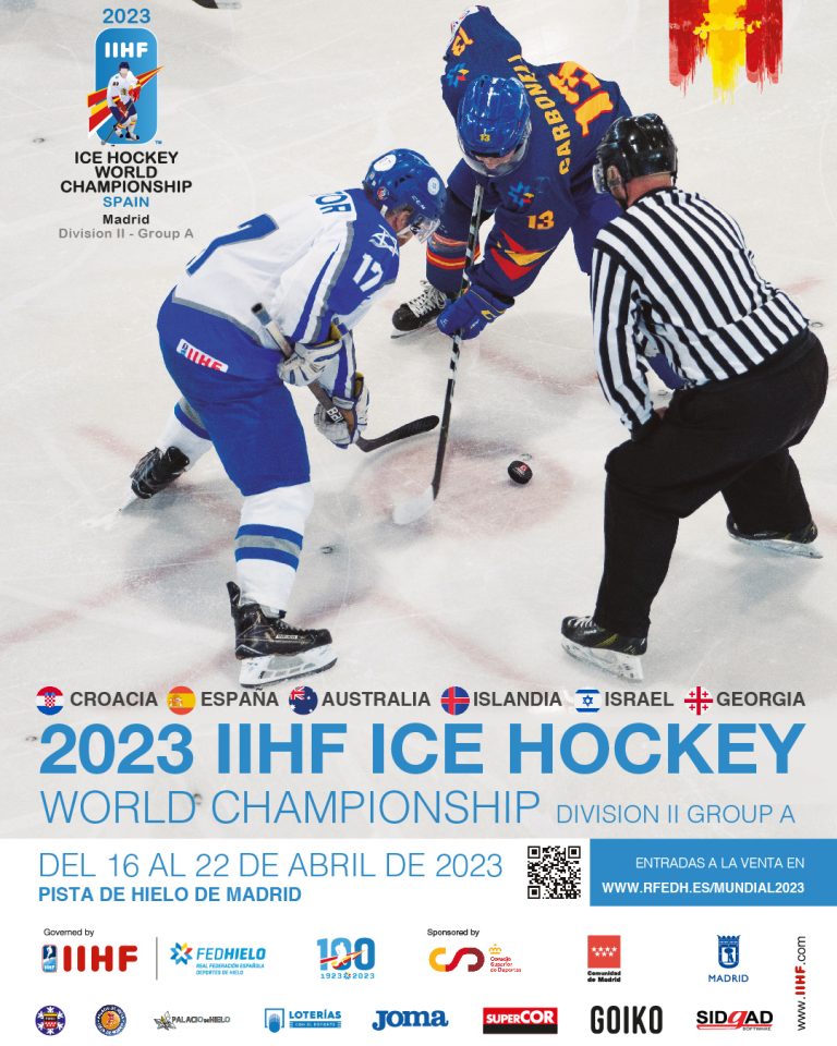 Lee más sobre el artículo El Mundial de Hockey Hielo 2023 llega a Madrid